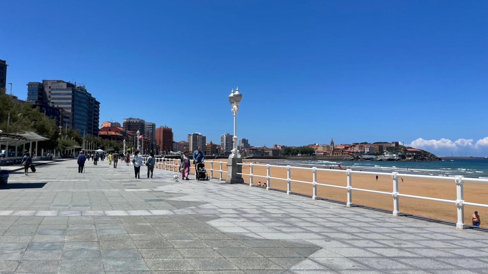 Apartamento Playa De 希洪 外观 照片
